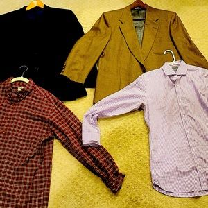 Luxury Men’s Bundle-L-Neiman Marcus, Calvin Klein, LL Bean, Bonobos & Lauren!👔